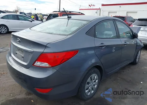 2017 Hyundai Accent Se from USA, damaged, VIN KMHCT4AE0HU201645